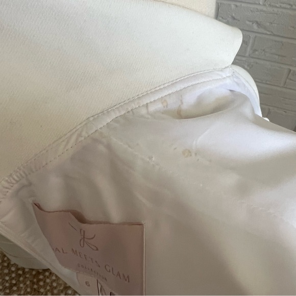 Gal Meets Glam Allison Dress in Bone Size 6 - Picture 12 of 13